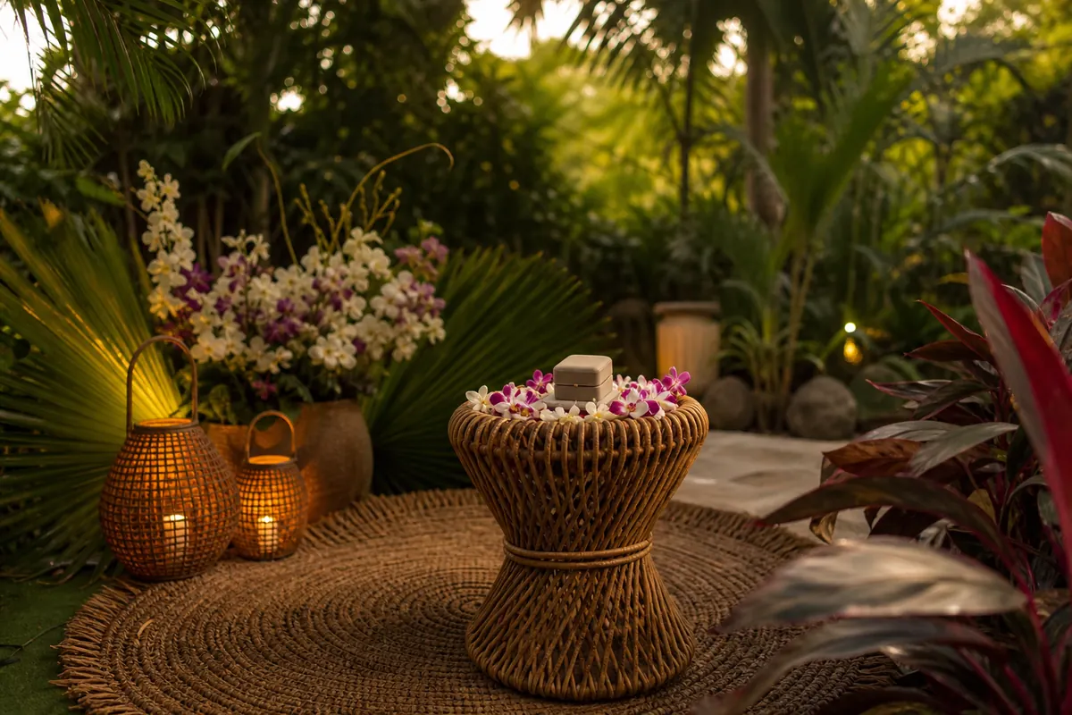  private tropical garden proposal concept on Panglao