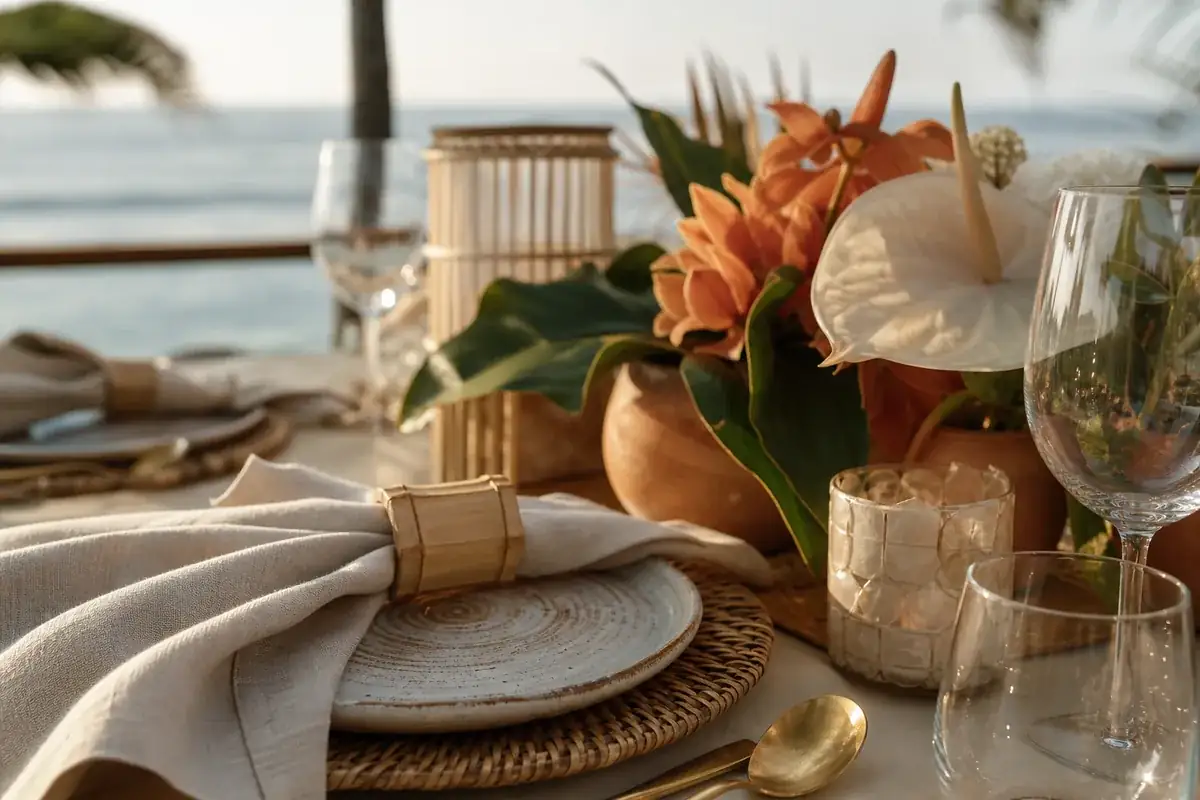  tropical floral table-detail concept for a Philippines event
